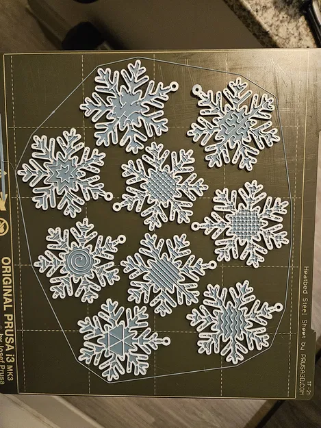 Mẫu Thử Infill Hình Bông Tuyết - Image 1