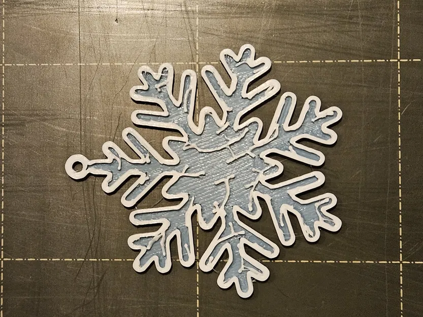 Mẫu Thử Infill Hình Bông Tuyết - Image 2