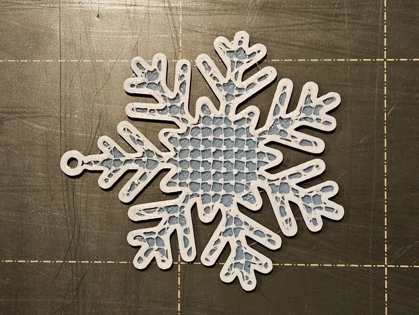 Mẫu Thử Infill Hình Bông Tuyết - Image 3