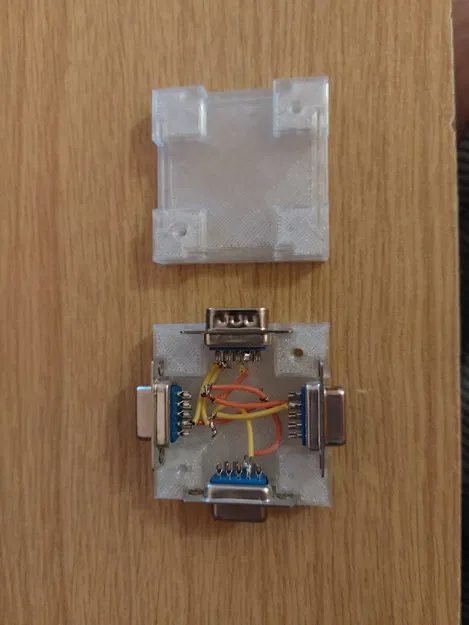 Hộp đấu nối 4 cổng Sub-D/DE9 cho Hub CAN bus - Image 2