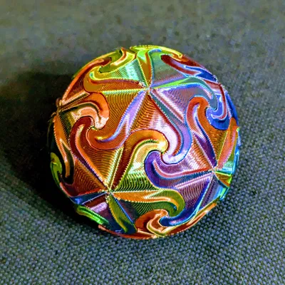 Khắc Hoa Văn Sao Biển Kiểu Escher (Phiên Bản Chỉnh Sửa)