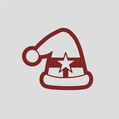 Khuôn Cắt Bánh Hình Nón Noel