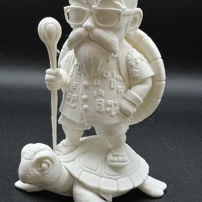 Mô Hình Thầy Trò Muten Rùa - Thần Rùa Dragon Ball