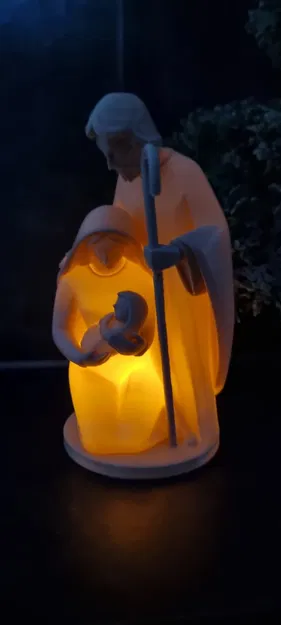 Tượng Gia Đình Thánh Dùng Đèn Tealight - Image 11