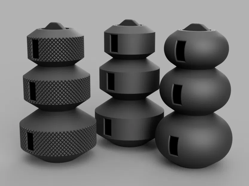 Cuộn/Tổ chức cáp USB xếp chồng nâng cao in tại chỗ (Nhiều kích cỡ) - Image 3