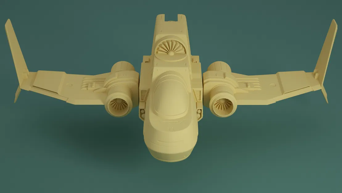 Mẫu Tàu Vũ Trụ No Man's Sky Thiết Kế 02 - Image 8