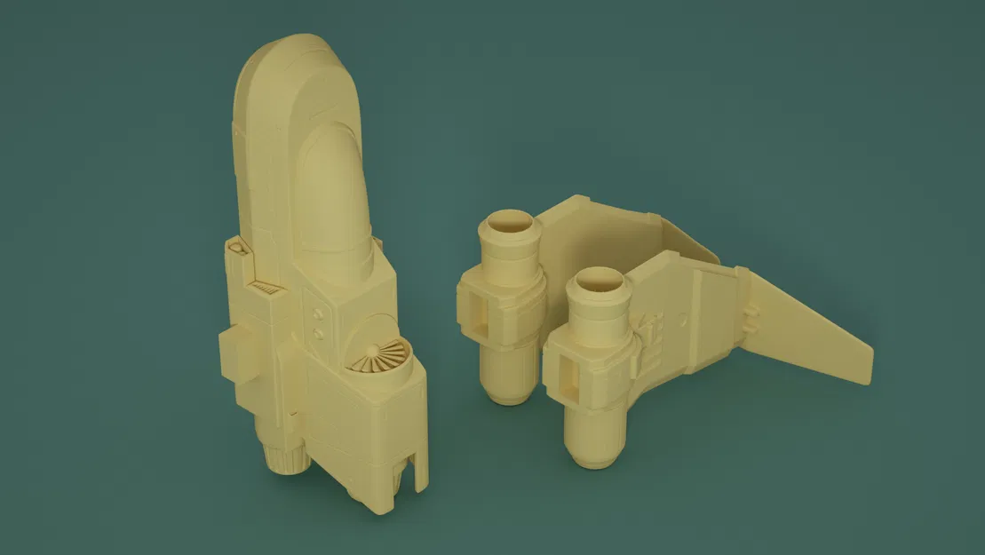 Mẫu Tàu Vũ Trụ No Man's Sky Thiết Kế 02 - Image 10