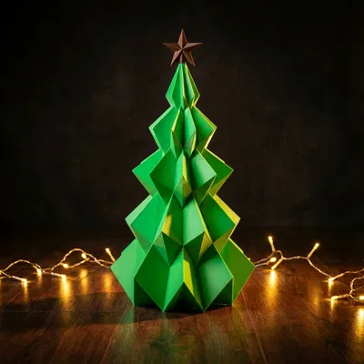 Freezing Pixels - Cây Thông Noel Hình Học