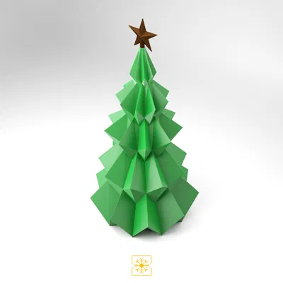 Freezing Pixels - Cây Thông Noel Hình Học