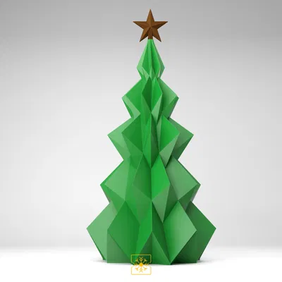 Freezing Pixels - Cây Thông Noel Hình Học