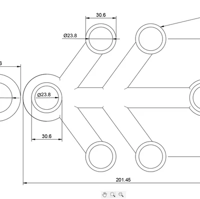 Vòng Nguyệt Quế Giáng Sinh Kiểu LEGO Không Cần Hỗ Trợ In