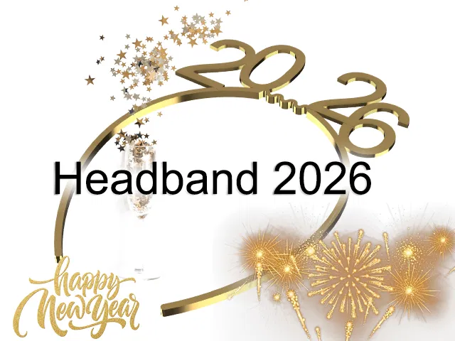 Băng đô Năm Mới 2026 - Image 1