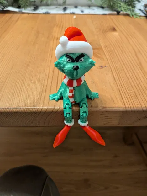 Mô Hình Grinch Dẻo (Flexi Grinch) - Image 1