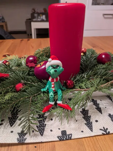 Mô Hình Grinch Dẻo (Flexi Grinch) - Image 2