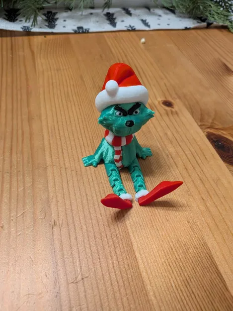 Mô Hình Grinch Dẻo (Flexi Grinch) - Image 3