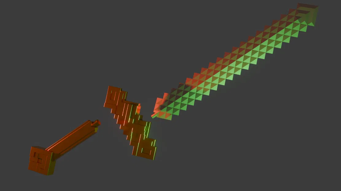 Kiếm Minecraft (Từ Phim Minecraft 2025) | Lắp Ráp Được! - Image 1