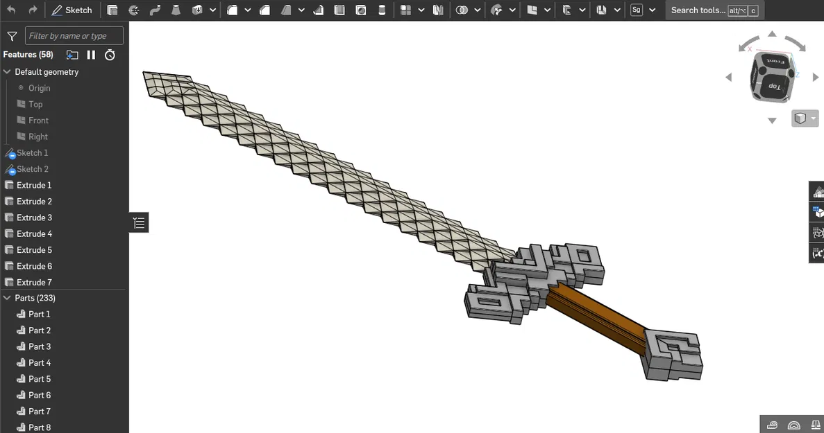 Kiếm Minecraft (Từ Phim Minecraft 2025) | Lắp Ráp Được! - Image 2