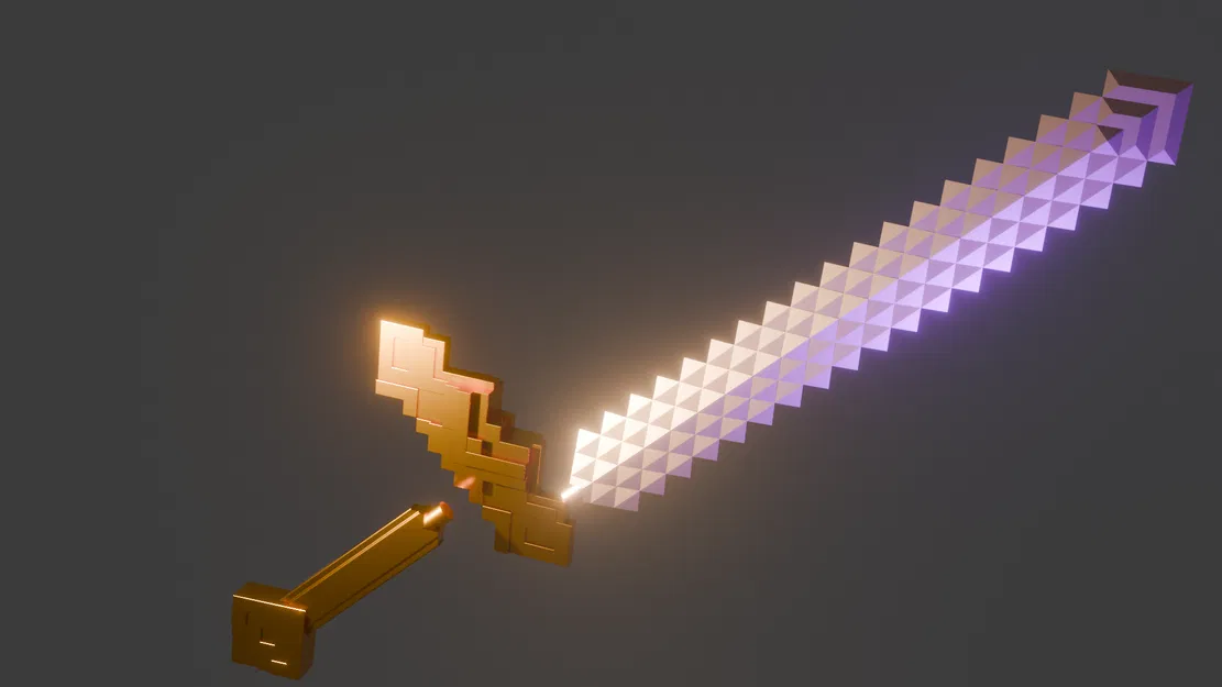 Kiếm Minecraft (Từ Phim Minecraft 2025) | Lắp Ráp Được! - Image 3