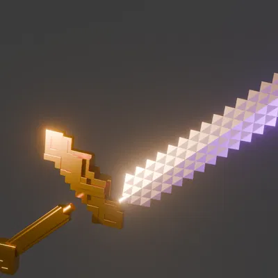 Kiếm Minecraft (Từ Phim Minecraft 2025) | Lắp Ráp Được!