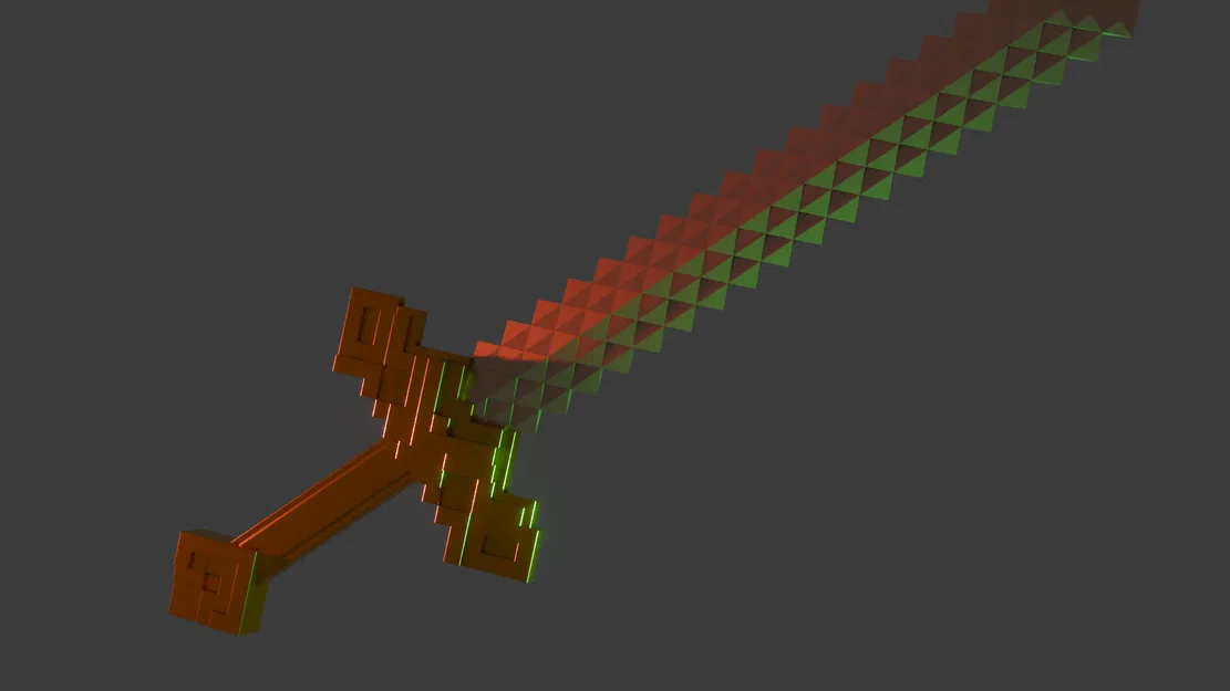 Kiếm Minecraft (Từ Phim Minecraft 2025) | Lắp Ráp Được! - Image 4