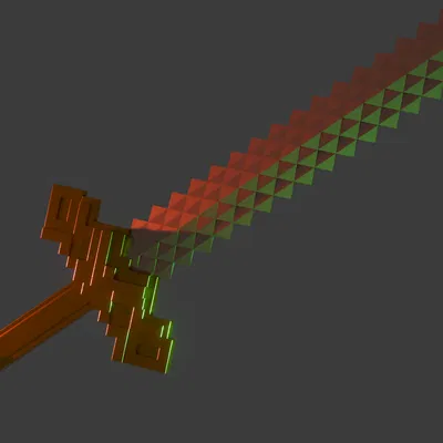 Kiếm Minecraft (Từ Phim Minecraft 2025) | Lắp Ráp Được!