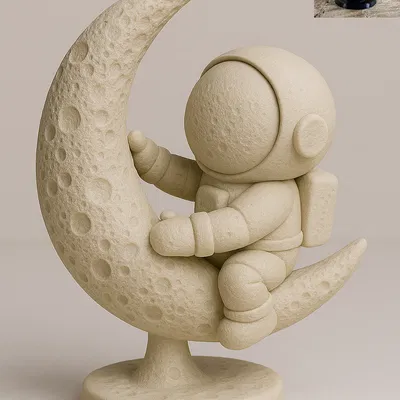 Phi Hành Gia Bé Nhỏ Trên Mặt Trăng #1