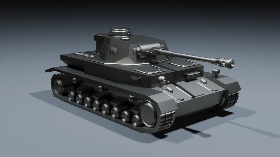 Xe Tăng Panzer IV (G) Phiên Bản Chi Tiết | Xe Tăng Đức - Image 2