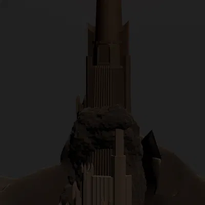 Tháp Đen Barad Dur | Trung Địa