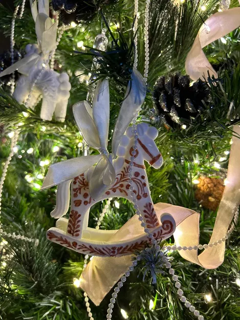 Mô hình ngựa đồ chơi Tết - Image 1