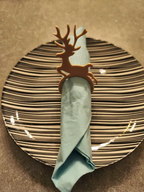 Kẹp Giữ Giấy Ăn Hình Tuần Lộc - Image 1