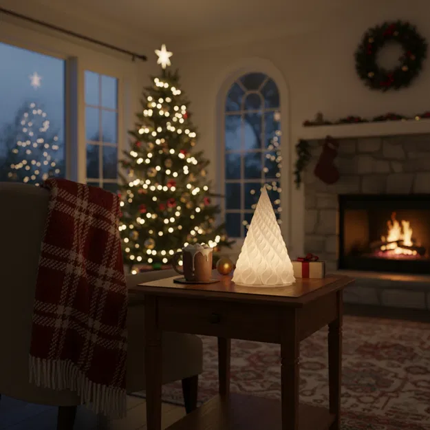 Cây Thông Noel (Đèn LED hoặc Trang Trí) - Image 5