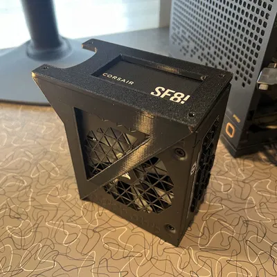 Giá đỡ nguồn SFX gắn ngang (Jonsbo D32 + thêm)