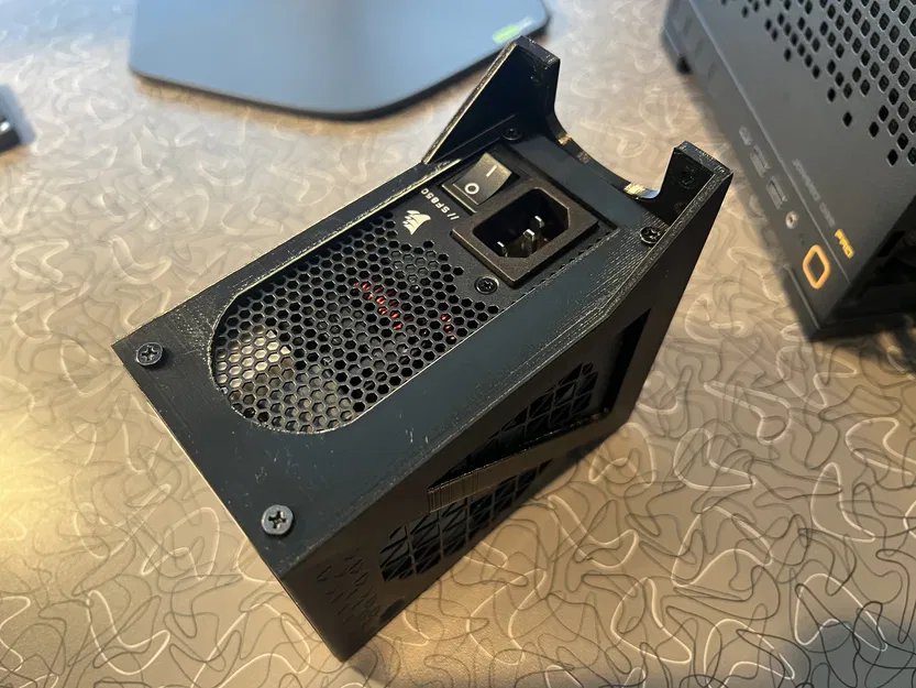 Giá đỡ nguồn SFX gắn ngang (Jonsbo D32 + thêm) - Image 2