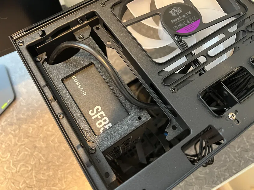 Giá đỡ nguồn SFX gắn ngang (Jonsbo D32 + thêm) - Image 6