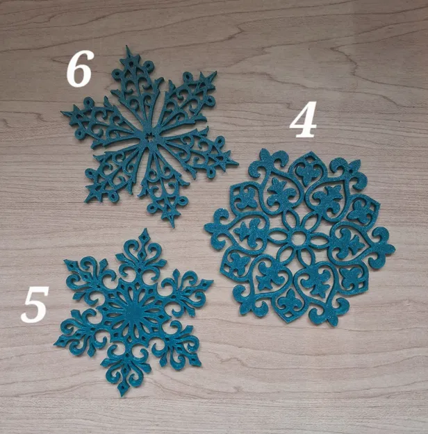 Móc Trang Trí Tuyết Rơi (Bộ 2) - Image 2