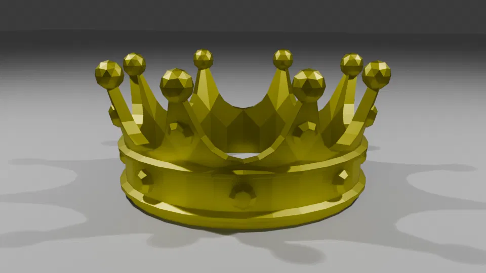 Vương Miện "Crown" Mô Hình 3D - Image 1