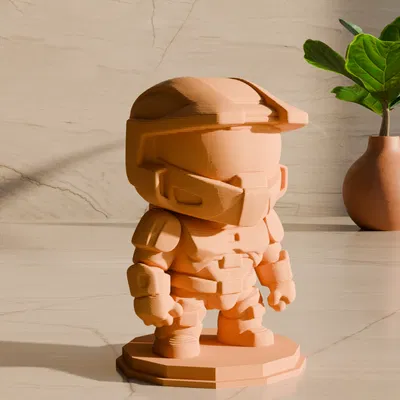 Tượng Master Chief Halo Dễ Thương