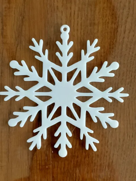 Pack N°2 - 8 bông tuyết treo - 8 snowflakes to hang - Image 4