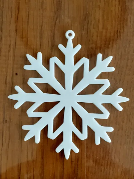 Pack N°2 - 8 bông tuyết treo - 8 snowflakes to hang - Image 6