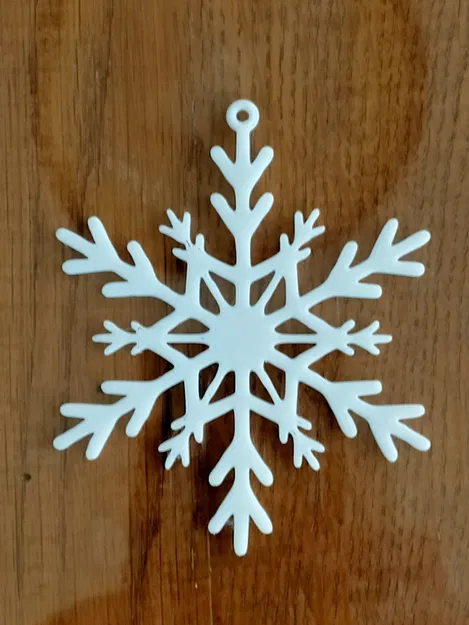 Pack N°2 - 8 bông tuyết treo - 8 snowflakes to hang - Image 7