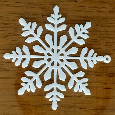 Gói 3 - 8 bông tuyết để treo - 8 snowflakes to hang
