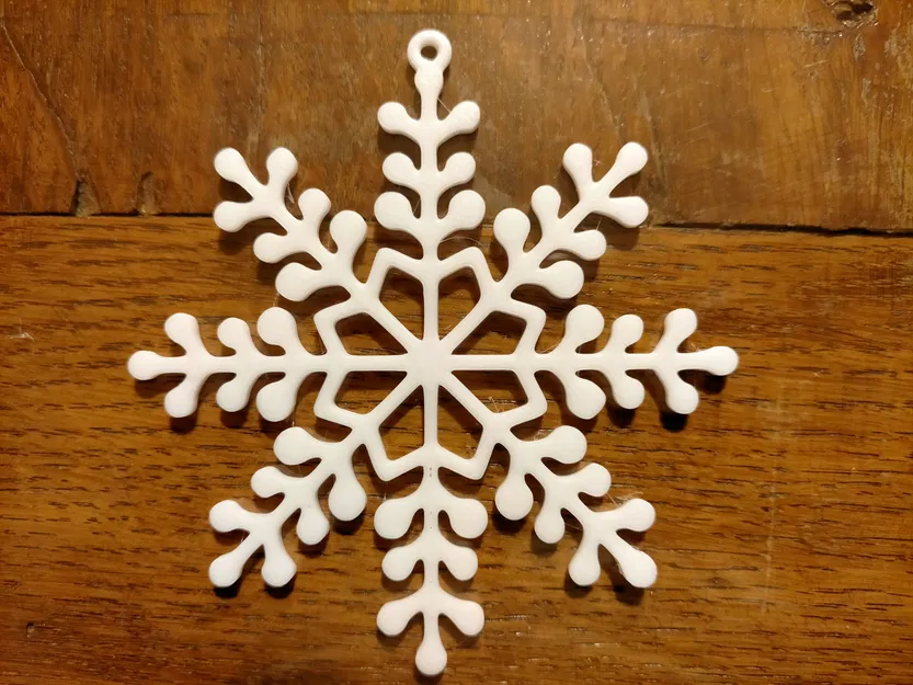 Gói số 4 - 8 bông tuyết treo - 8 snowflakes to hang - Image 2