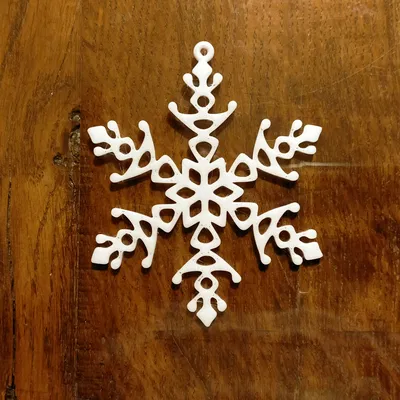Gói số 4 - 8 bông tuyết treo - 8 snowflakes to hang