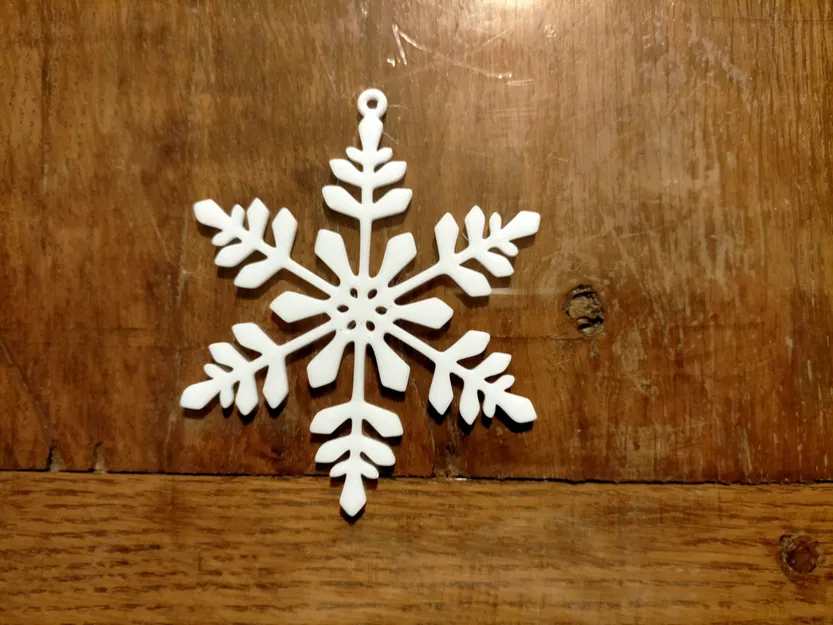 Gói số 4 - 8 bông tuyết treo - 8 snowflakes to hang - Image 4