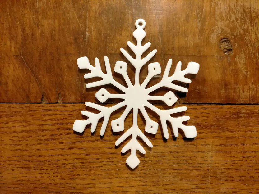 Gói số 4 - 8 bông tuyết treo - 8 snowflakes to hang - Image 5