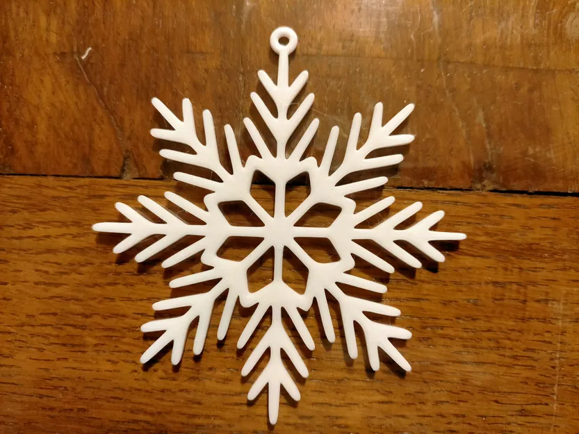 Gói số 4 - 8 bông tuyết treo - 8 snowflakes to hang - Image 7