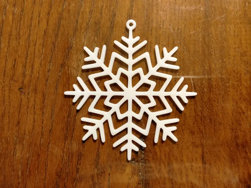 Gói số 4 - 8 bông tuyết treo - 8 snowflakes to hang - Image 8