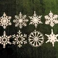Pack 5 - 8 Bông Tuyết Treo - 8 Snowflakes To Hang - Thumbnail 1