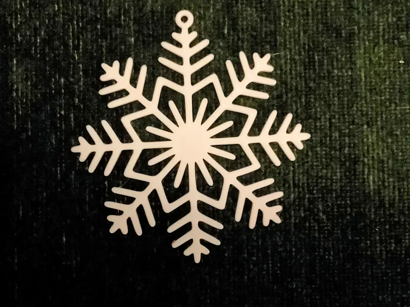 Pack 5 - 8 Bông Tuyết Treo - 8 Snowflakes To Hang - Image 3