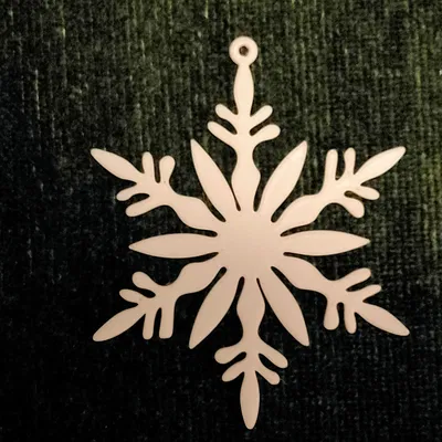 Pack 5 - 8 Bông Tuyết Treo - 8 Snowflakes To Hang